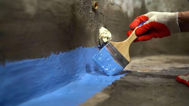 Commercial Wet Basement Repair project at a Huntly, VA business property by SJ Waterproofing Pros